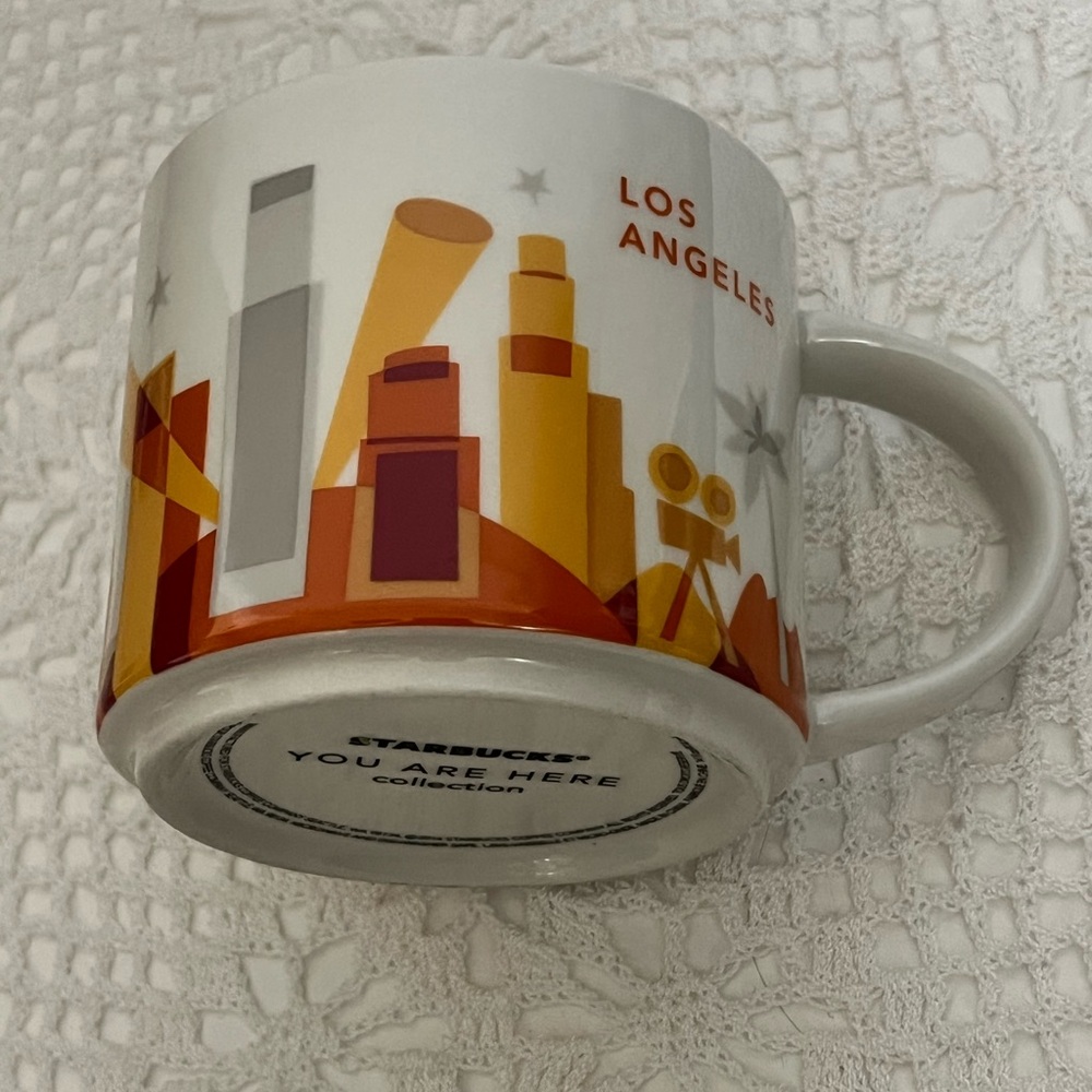 Starbucks Mug Los Angeles California 2014  “You Are Here” series 14oz